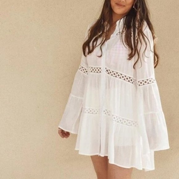 VACAY Bell Sleeve Layered Cover Up - Picture 10 of 12